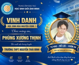  VINH DANH HỌC SINH XUẤT SẮC – MÙA TUYỂN SINH VÀO LỚP 10 2026 