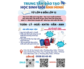Trung Tâm Dạy Kèm Online – Gia Sư Lớp 6–12 - Luyện Thi Cấp Tốc