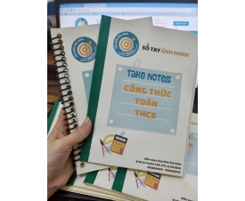 📘 Sổ Tay Công Thức Toán THCS Tại Trung Tâm Dạy Kèm Ánh Minh – Bí Quyết Học Nhanh, Nhớ Lâu