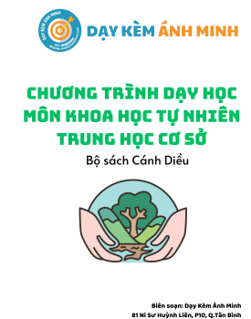 CHƯƠNG TRÌNH DẠY HỌC - KHOA HỌC TỰ NHIÊN THCS - CÁNH DIỀU