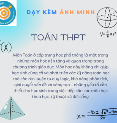 LỚP HỌC TOÁN CẤP THPT